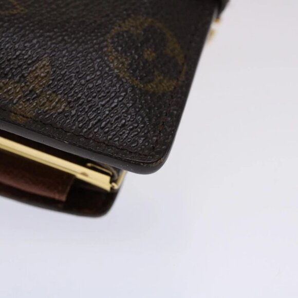 LOUIS VUITTON Monogram Porte Monnaie Billets Viennois Wallet M61663 Auth 46801 - Picture 15 of 16